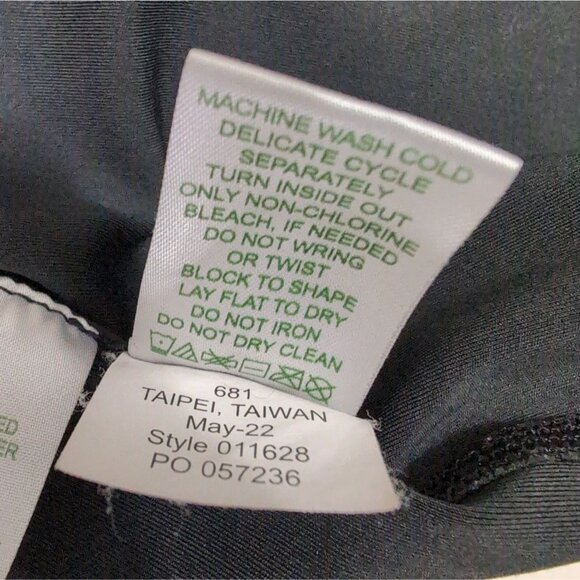 Lilly Pulitzer Tennison Luxletic Jacket Womens XL Black Full Zip Athletic Gym - Picture 12 of 14